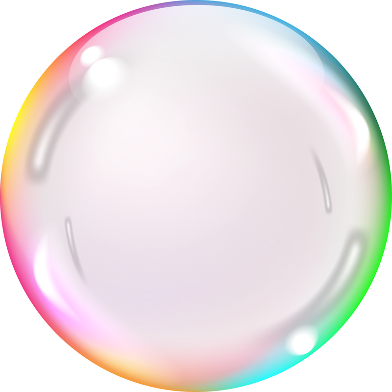 Colored Soap Bubbles