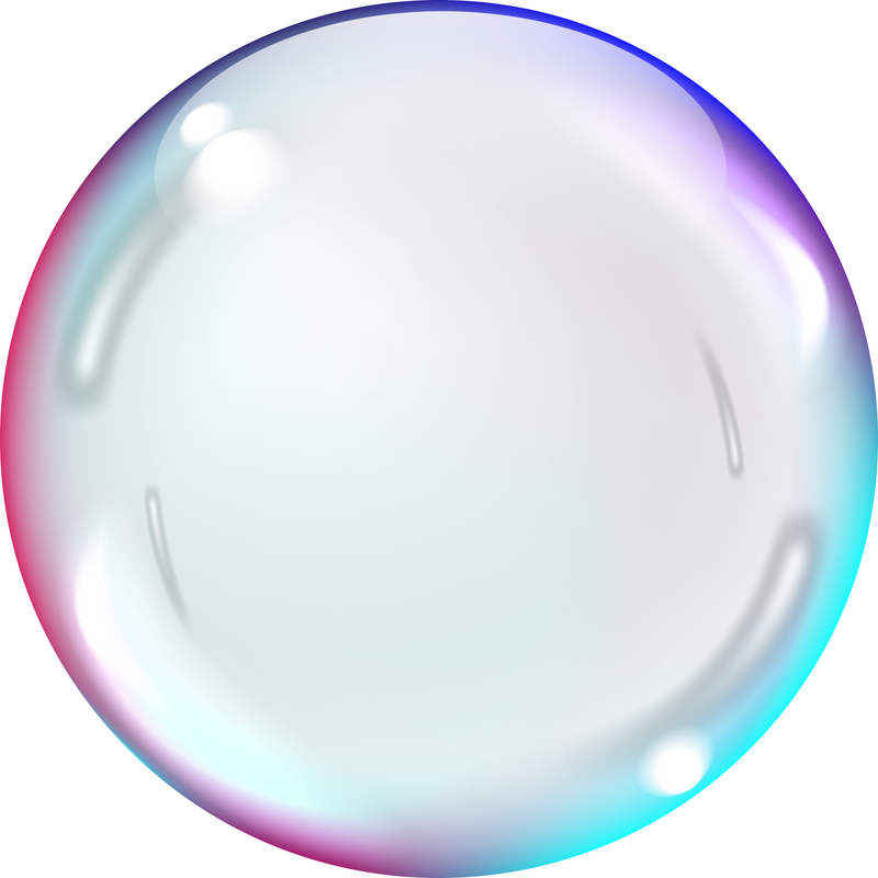 Colored Soap Bubbles